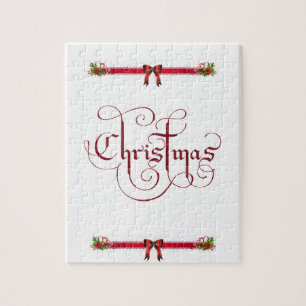 Kerstzaag Puzzle Legpuzzel