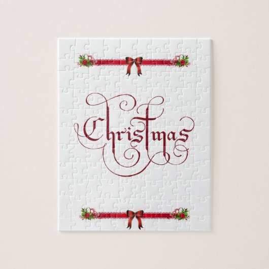 Kerstzaag Puzzle Legpuzzel (Verticaal)
