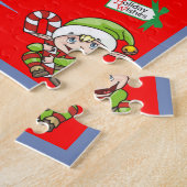 Kerstzaag Puzzle Legpuzzel (Zijkant)