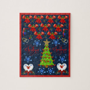 Kerstzaag Puzzle Legpuzzel