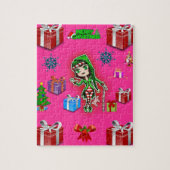 Kerstzaag Puzzle Legpuzzel (Verticaal)