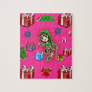 Kerstzaag Puzzle Legpuzzel