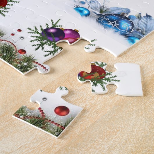 Kerstzaag Puzzle Legpuzzel (Zijkant)