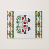 Kerstzaag Puzzle Legpuzzel (Horizontaal)