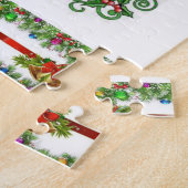 Kerstzaag Puzzle Legpuzzel (Zijkant)