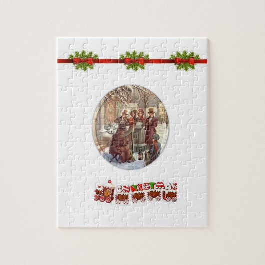 Kerstzaag Puzzle Legpuzzel (Verticaal)