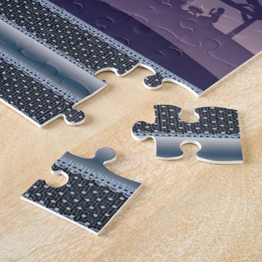 Kerstzaag Puzzle Legpuzzel (Zijkant)