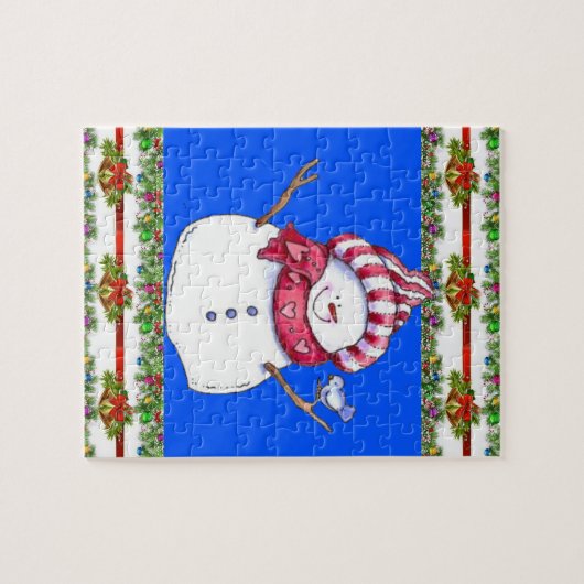 Kerstzaag Puzzle Legpuzzel (Horizontaal)