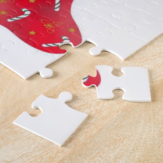 Kerstzaag Puzzle Legpuzzel (Zijkant)