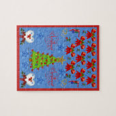 Kerstzaag Puzzle Legpuzzel (Horizontaal)