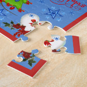 Kerstzaag Puzzle Legpuzzel (Zijkant)