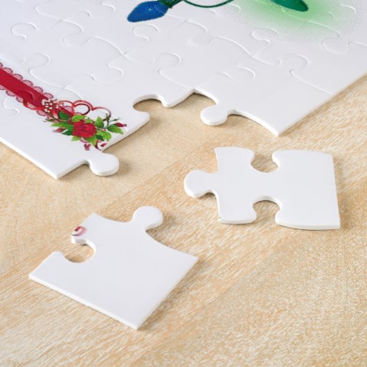Kerstzaag Puzzle Legpuzzel (Zijkant)