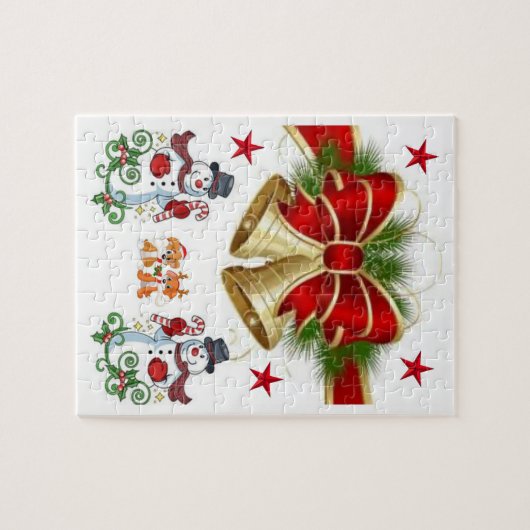 Kerstzaag Puzzle Legpuzzel (Horizontaal)