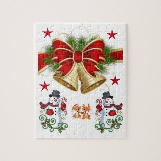 Kerstzaag Puzzle Legpuzzel (Verticaal)