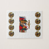 Kerstzaag Puzzle Legpuzzel (Horizontaal)