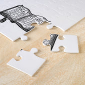 Kerstzaag Puzzle Legpuzzel (Zijkant)