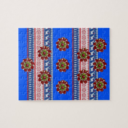 Kerstzaag Puzzle Legpuzzel (Horizontaal)