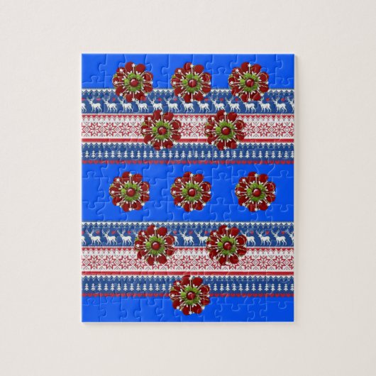 Kerstzaag Puzzle Legpuzzel (Verticaal)