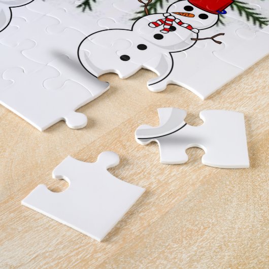 Kerstzaag Puzzle Legpuzzel (Zijkant)