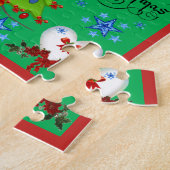 Kerstzaag Puzzle Legpuzzel (Zijkant)