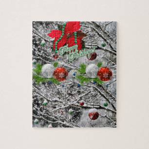 Kerstzaag Puzzle Legpuzzel