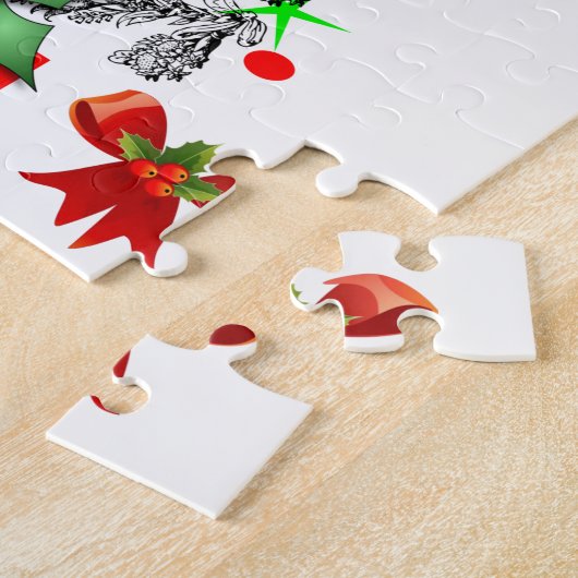 Kerstzaag Puzzle Legpuzzel (Zijkant)