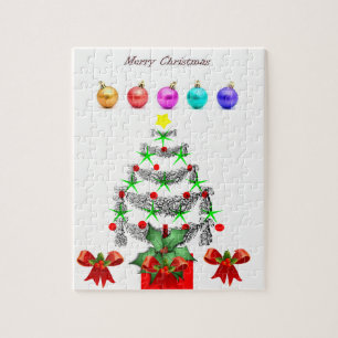 Kerstzaag Puzzle Legpuzzel