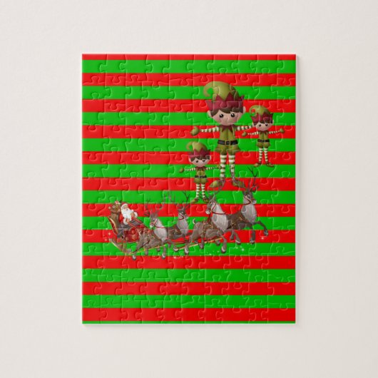 Kerstzaag Puzzle Legpuzzel (Verticaal)