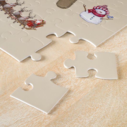 Kerstzaag Puzzle Legpuzzel (Zijkant)