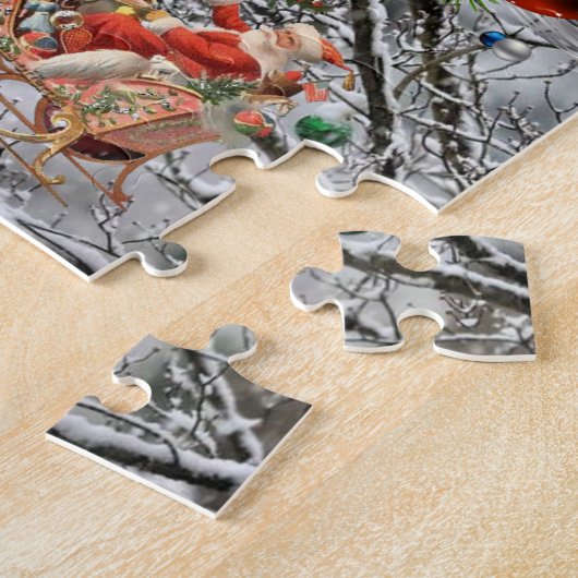 Kerstzaag Puzzle Legpuzzel (Zijkant)