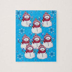 Kerstzaag Puzzle Legpuzzel