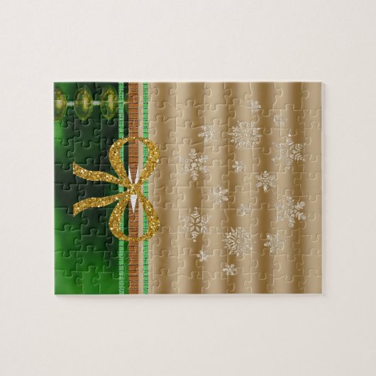 Kerstzaag Puzzle Legpuzzel (Horizontaal)