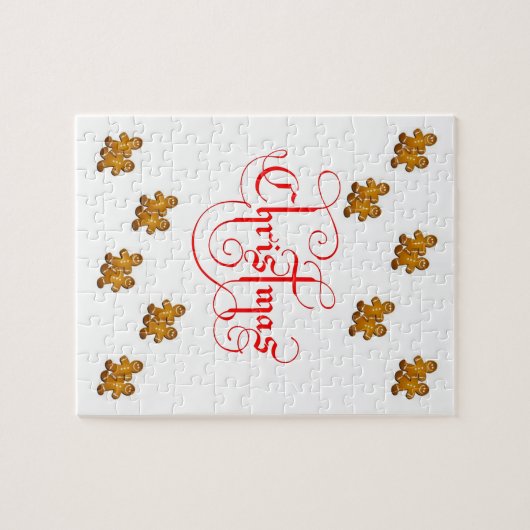 Kerstzaag Puzzle Legpuzzel (Horizontaal)