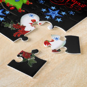 Kerstzaag Puzzle Legpuzzel (Zijkant)