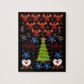 Kerstzaag Puzzle Legpuzzel (Verticaal)