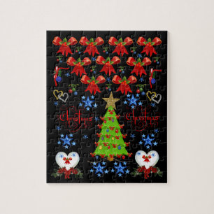 Kerstzaag Puzzle Legpuzzel