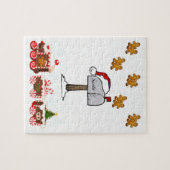 Kerstzaag Puzzle Legpuzzel (Horizontaal)