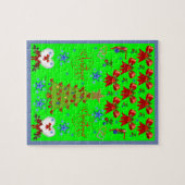 Kerstzaag Puzzle Legpuzzel (Horizontaal)