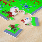 Kerstzaag Puzzle Legpuzzel (Zijkant)