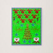 Kerstzaag Puzzle Legpuzzel (Verticaal)