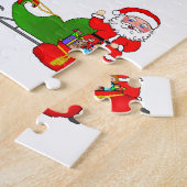 Kerstzaag Puzzle Legpuzzel (Zijkant)