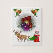 Kerstzaag Puzzle Legpuzzel (Verticaal)