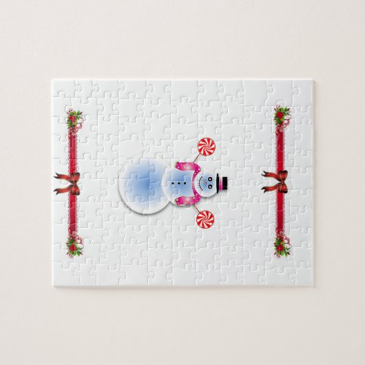 Kerstzaag Puzzle Legpuzzel (Horizontaal)