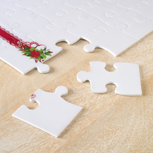 Kerstzaag Puzzle Legpuzzel (Zijkant)
