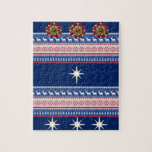 Kerstzaag Puzzle Legpuzzel