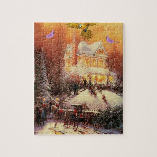 Kerstzaag Puzzle Legpuzzel (Verticaal)