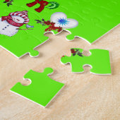 Kerstzaag Puzzle Legpuzzel (Zijkant)