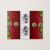 Kerstzaag Puzzle Legpuzzel (Horizontaal)