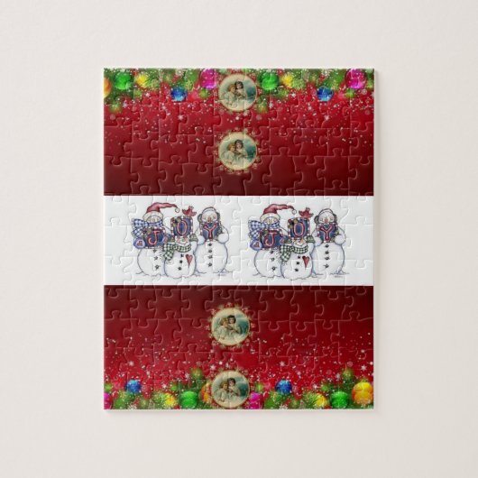 Kerstzaag Puzzle Legpuzzel (Verticaal)