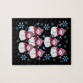 Kerstzaag Puzzle Legpuzzel (Horizontaal)